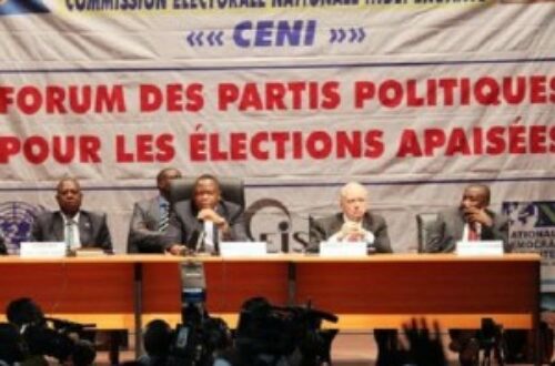 Article : La R.D.Congo compte 477 partis politiques